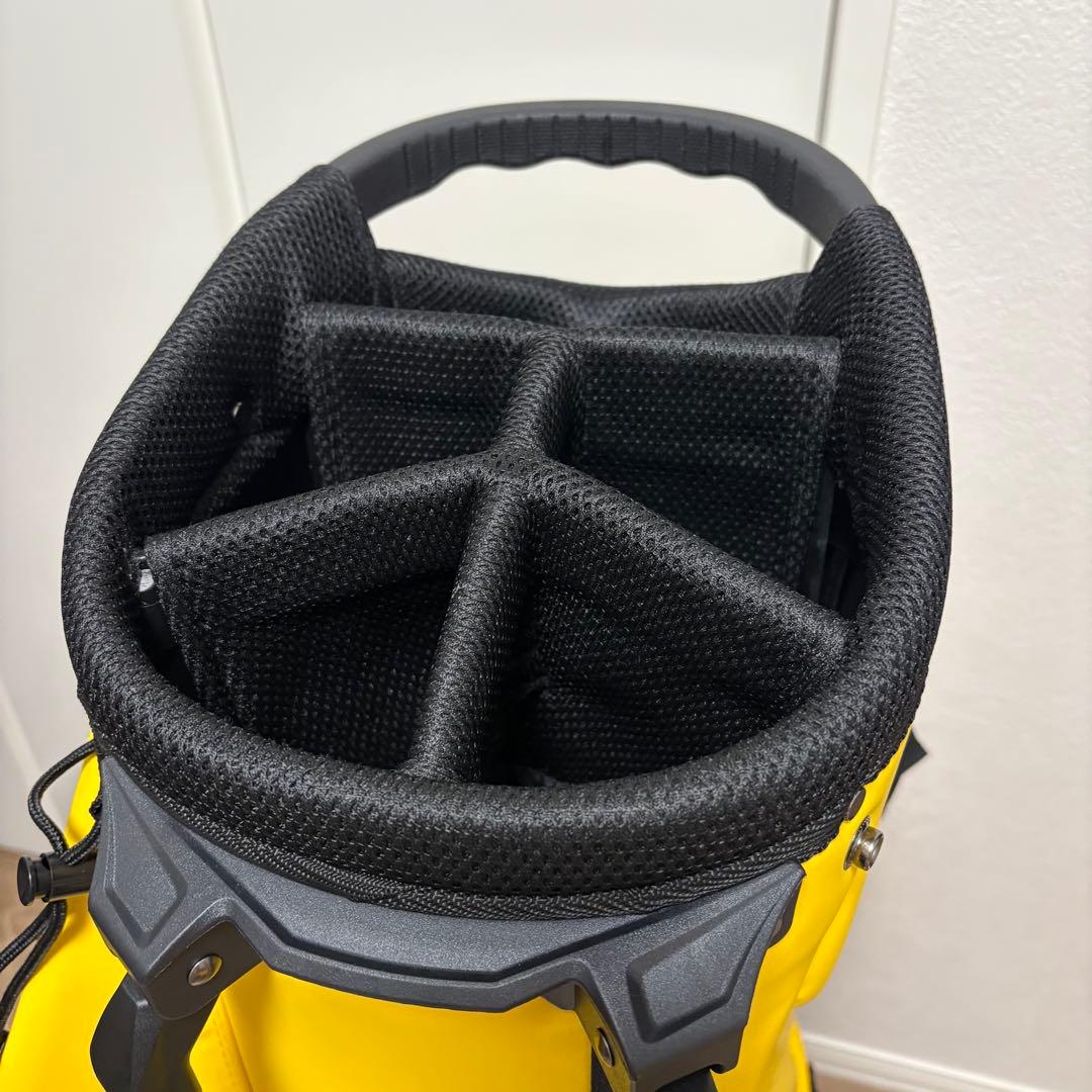 新品未使用品 GOLF PARTNER NEXGEN イエローキャディバッグ