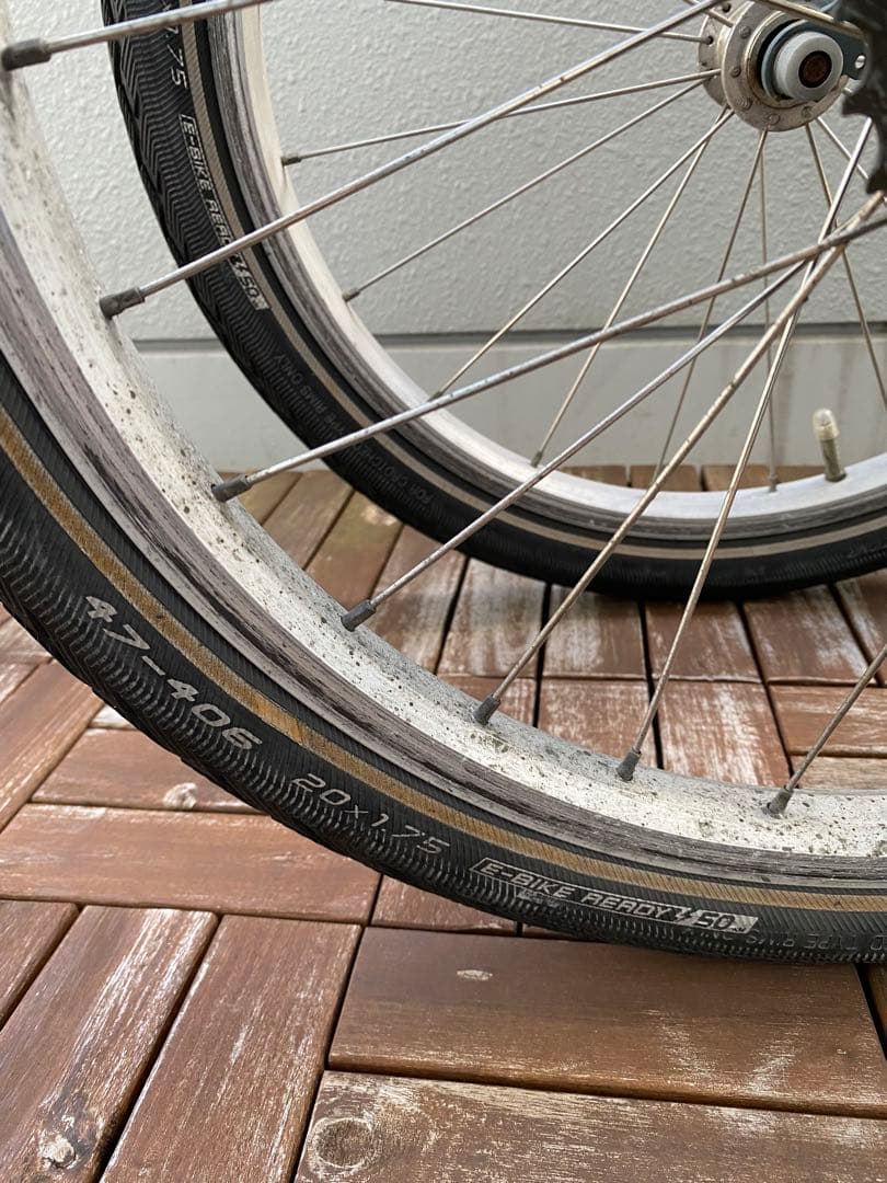 未整備 DAHON ダホン 折りたたみ自転車 青