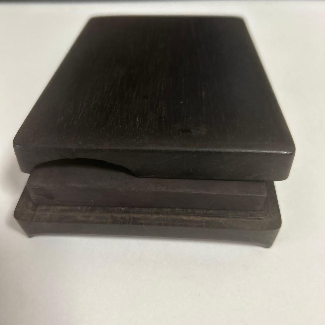 端渓硯と硯箱 2つセット