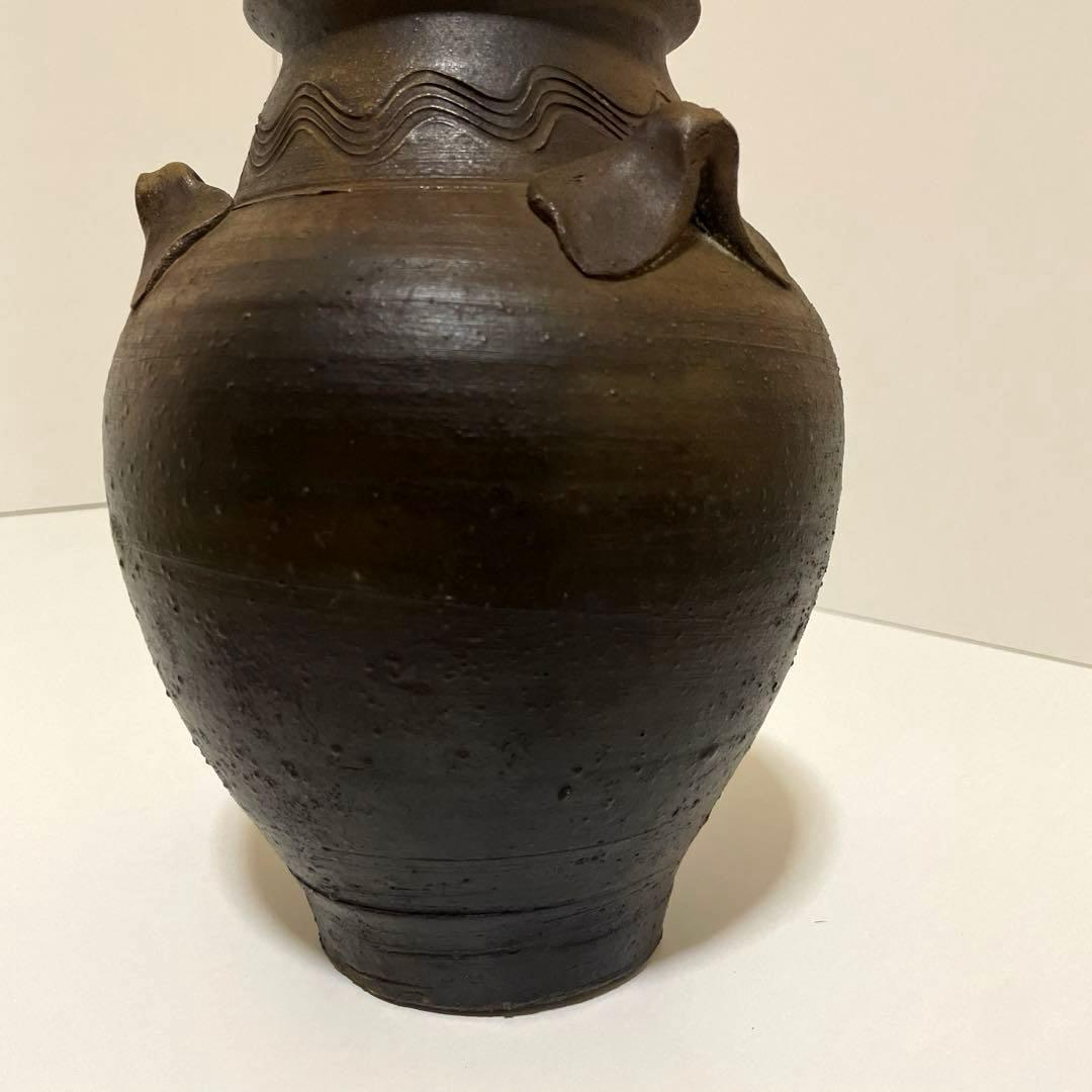 #XG330時代物・呂宋壺・三耳壺・茶壺・茶道具・骨董・アンティーク