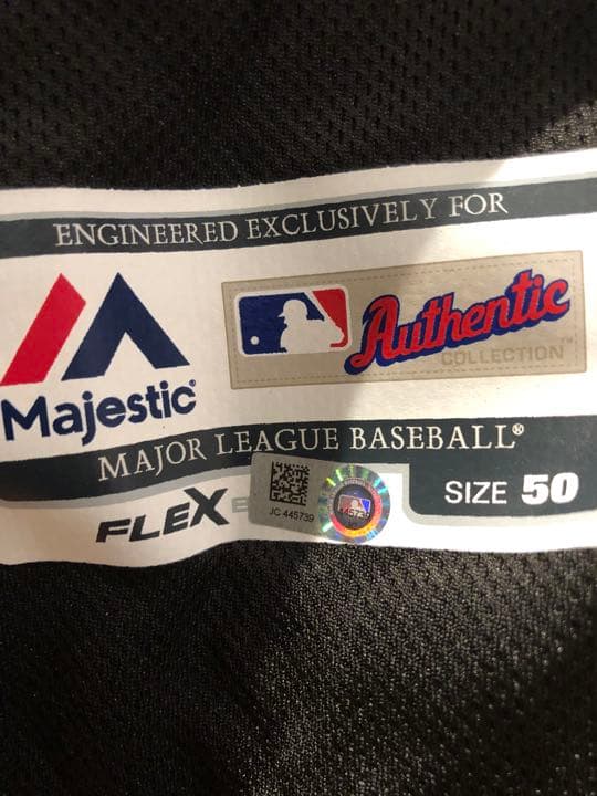 【1月SALE】MLB ジャスティン・ボーア実使用ジャージ　阪神