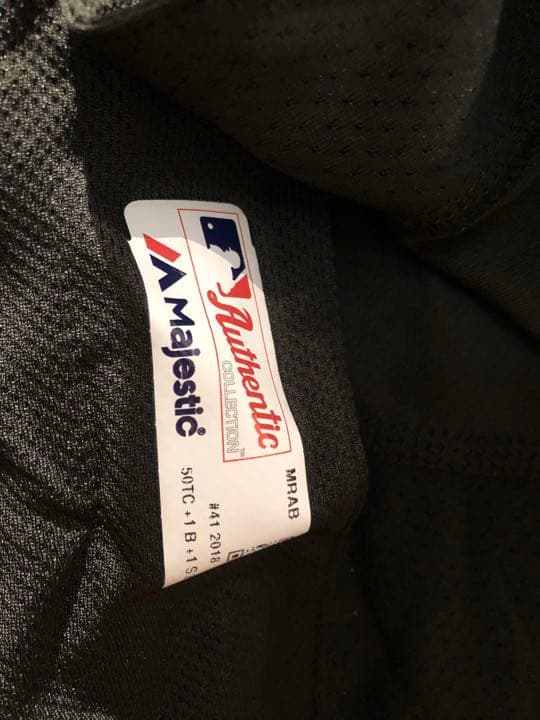 【1月SALE】MLB ジャスティン・ボーア実使用ジャージ　阪神