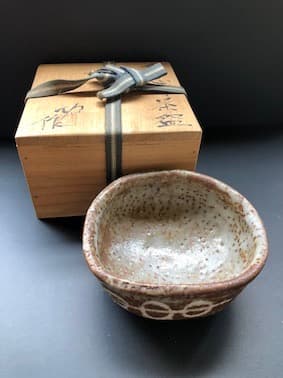 巧作／志野焼・抹茶茶碗