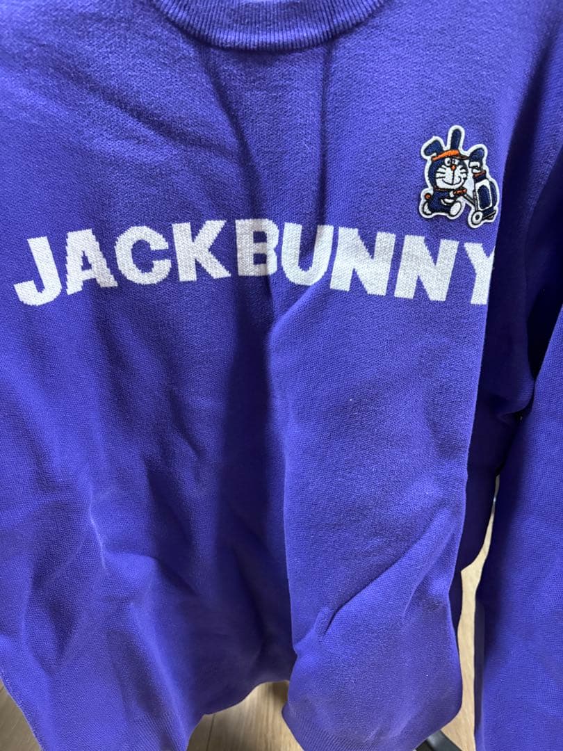 Jack Bunny!! ドラえもん 紫色 セーター サイズ6