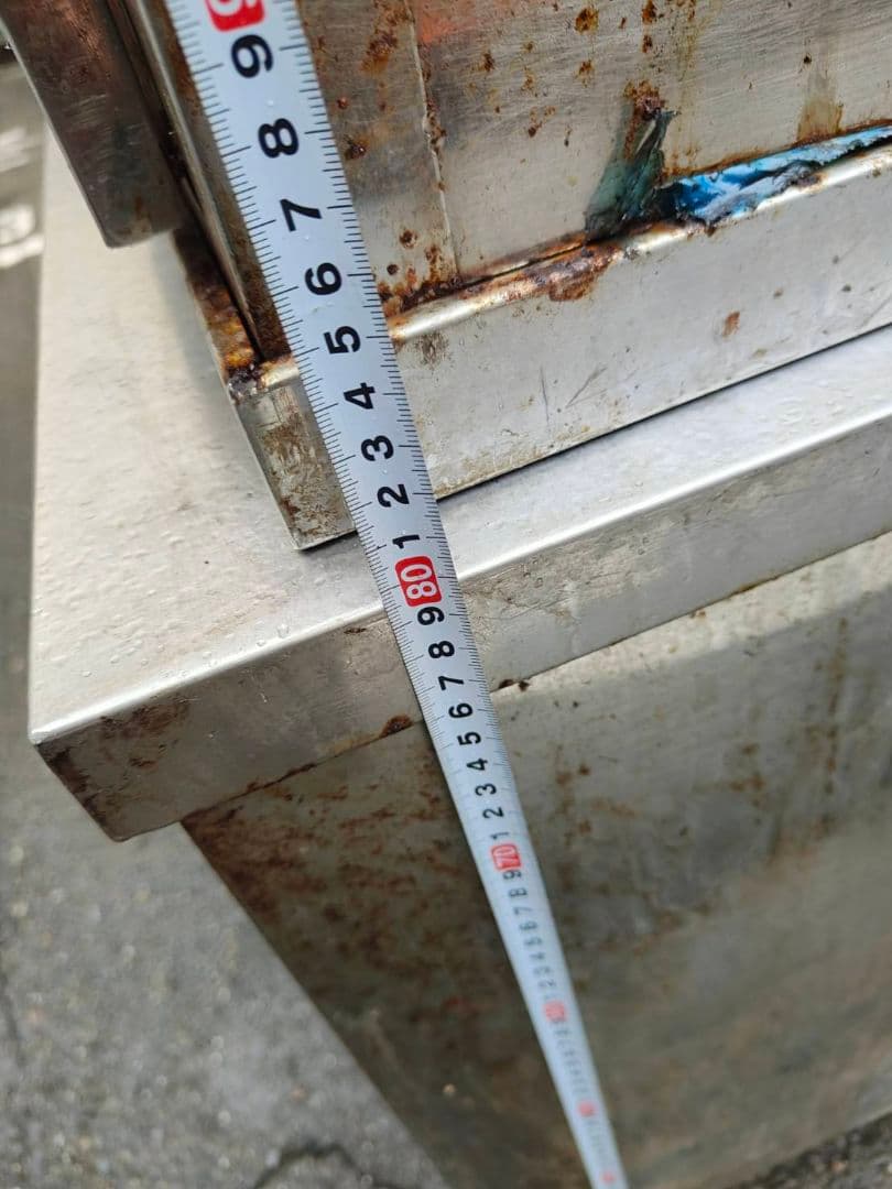 ステンレス製収納キャビネット 4引き出し