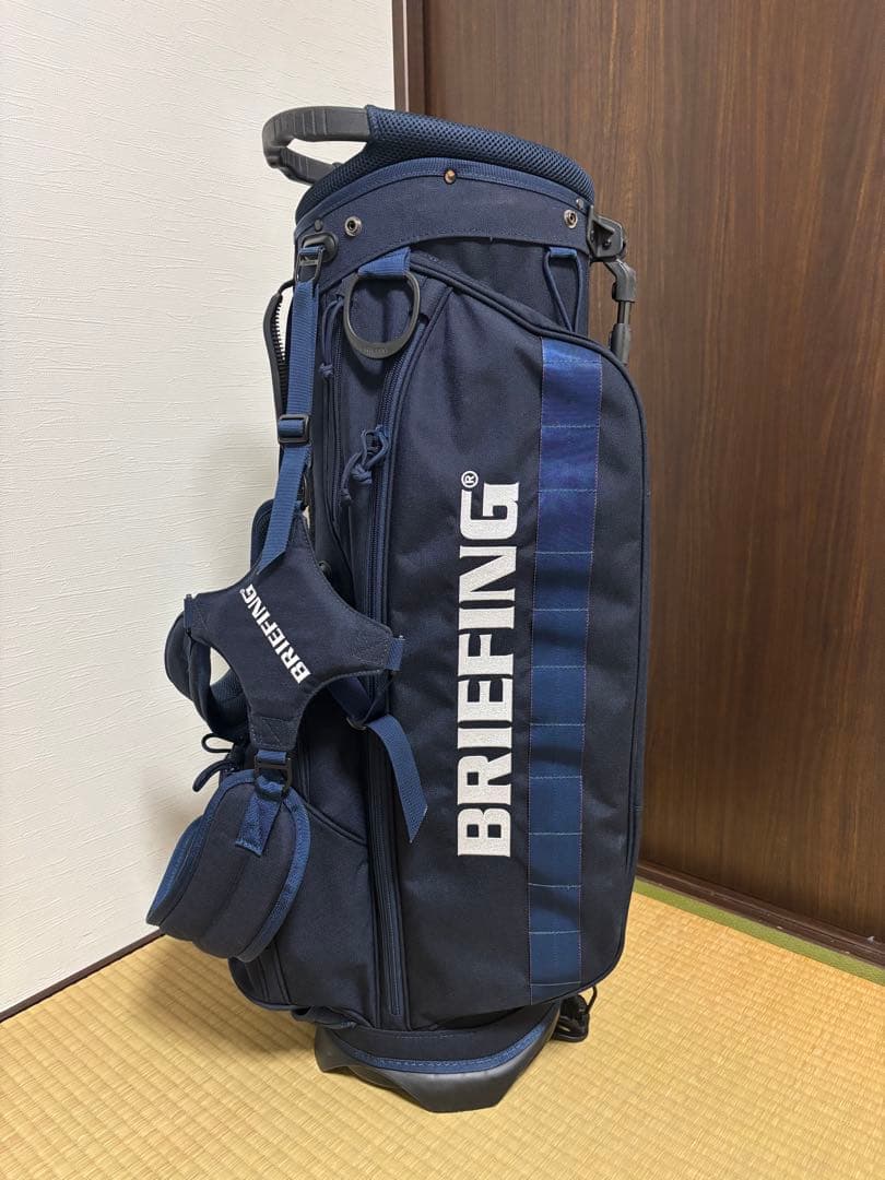 ブリーフィングCR-04 #02 ネイビー キャディバッグ