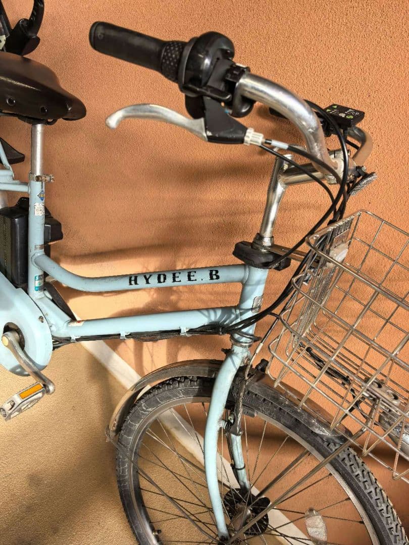 子ども乗せ　電動アシスト自転車 チャイルドシート付き　つくば