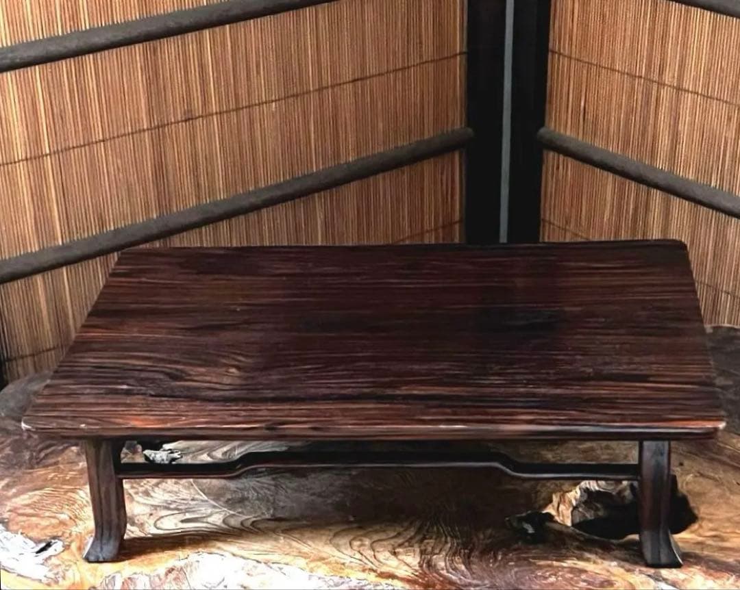 古木 香台 花台 盆栽台 黒檀 希少 小型 高台 1292㌘