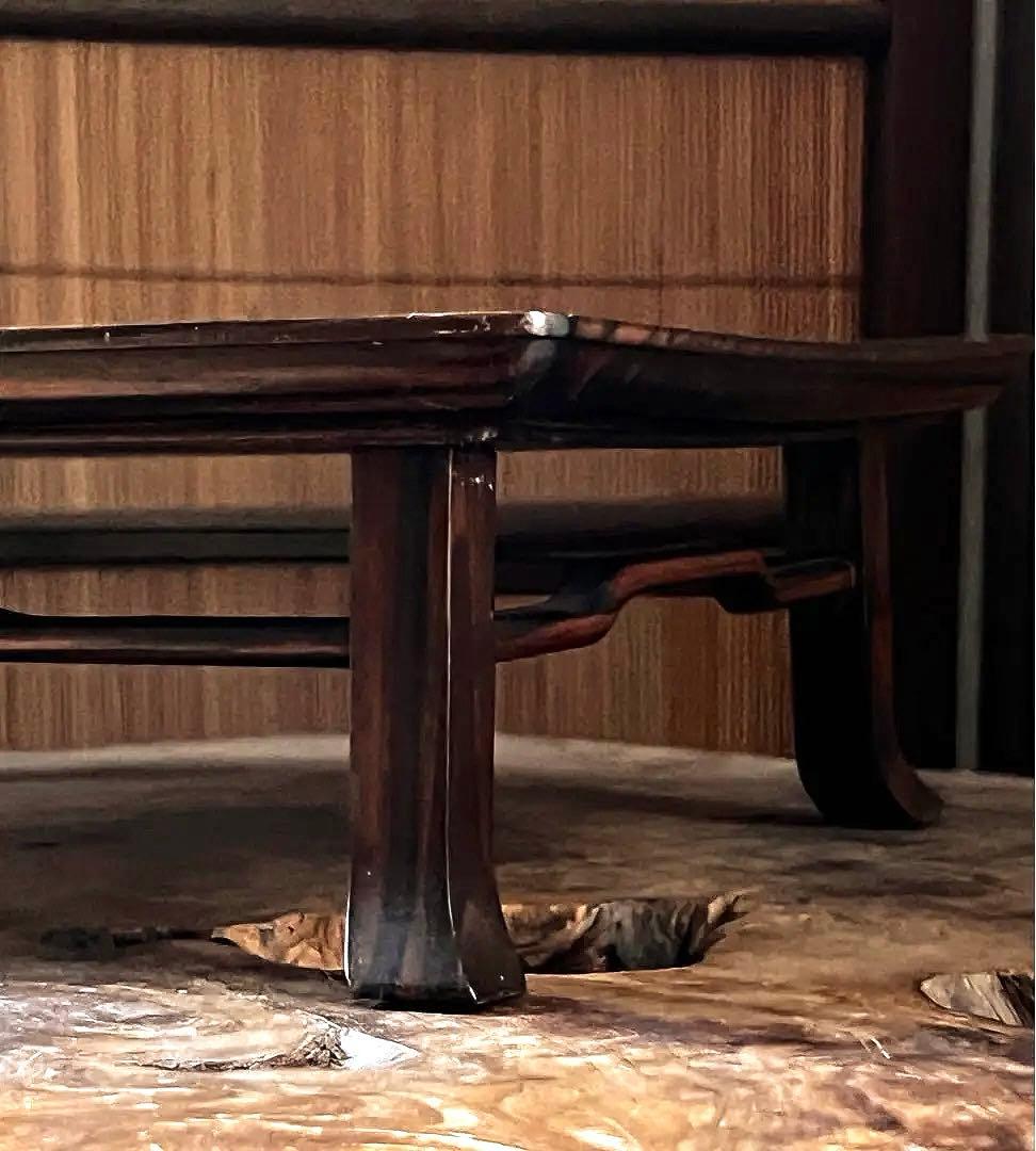 古木 香台 花台 盆栽台 黒檀 希少 小型 高台 1292㌘