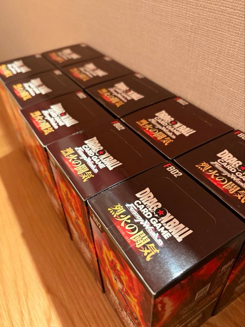 ドラゴンボールカード フュージョンワールド　烈火の闘気 10BOX テープ付き