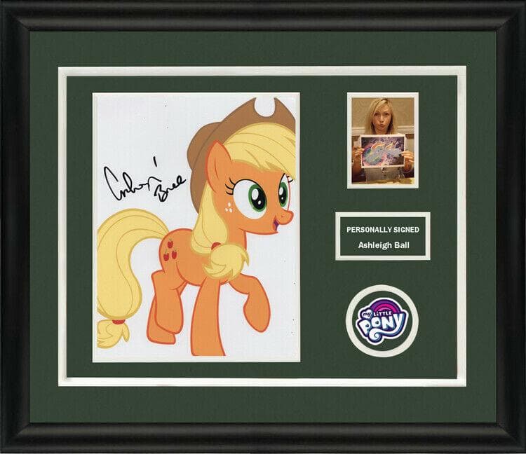 直筆サイン入り写真 アシュレイ・ボール マイリトルポニー/フレーム別/SA鑑定済