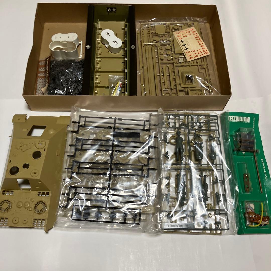 Tamiya 1/25Jagdpanther 駆逐戦車ロンメル R Eモーター