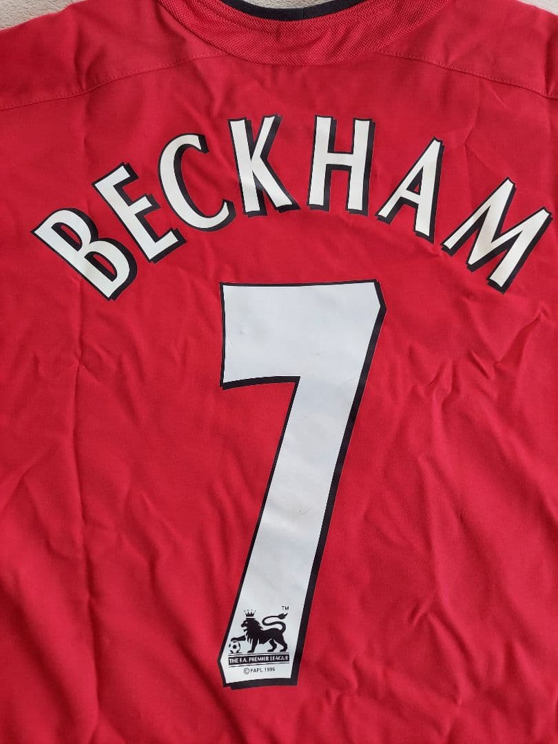 ★デイビット・ベッカム『直筆サイン入り ユニフォーム』マンチェスターユナイテッド