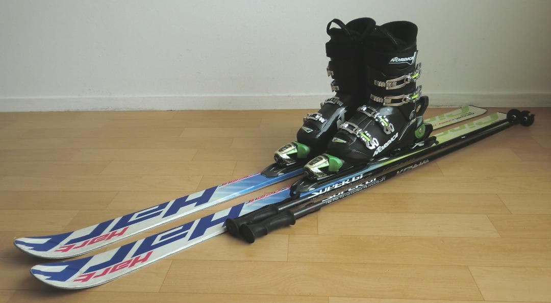 ■■送料無料■Hart■メンズスキーフルセット■板170靴29.5■メンテ付■■