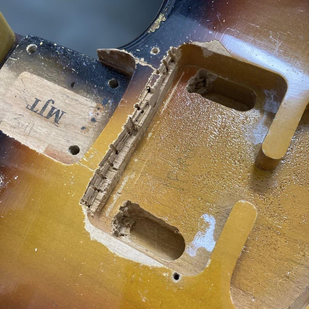 現状品 コンポギター MJTボディ allpartsネック ギブソンピックアップ