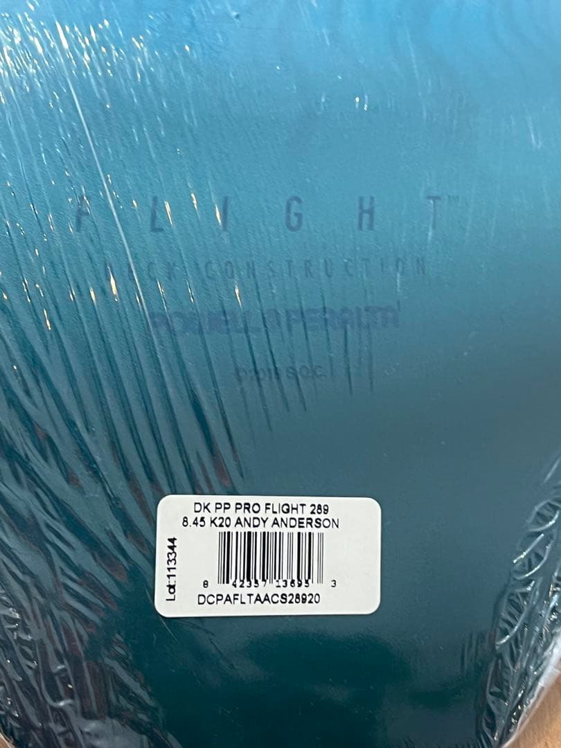 ANDY ANDERSON スケートボードデッキ 8.45インチ