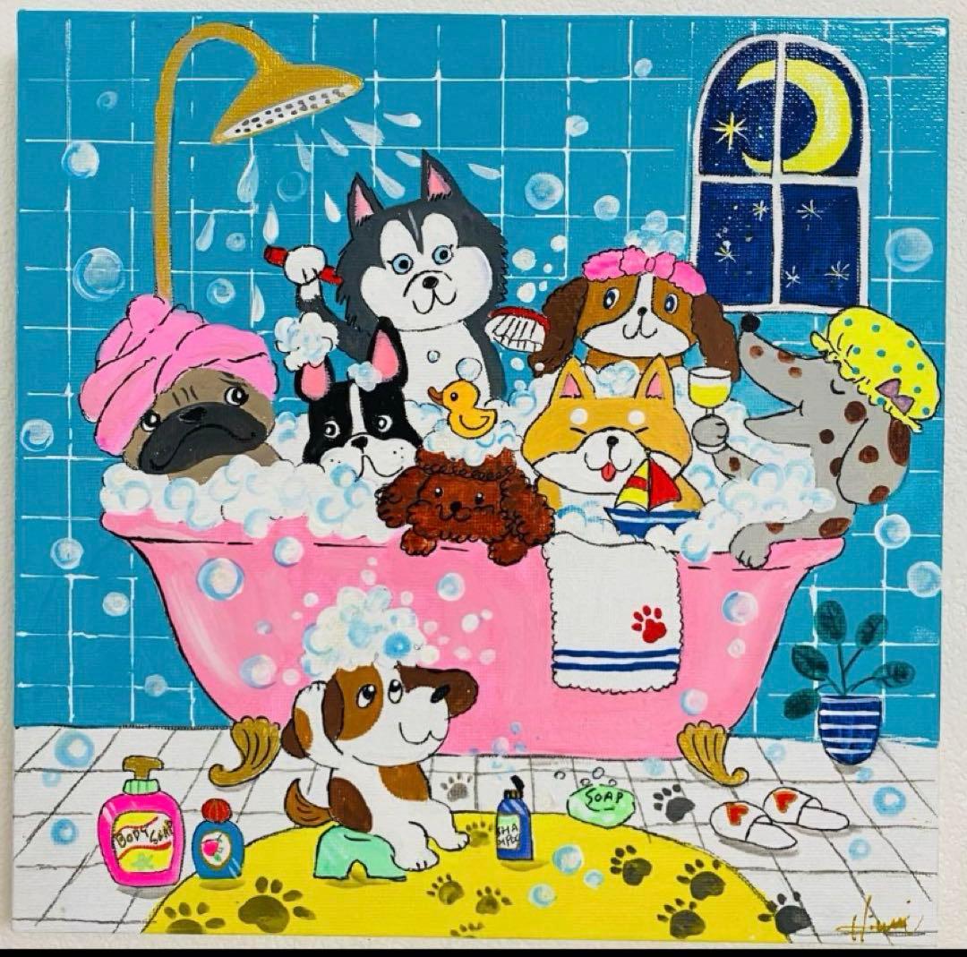 ぷうあ絵画３点