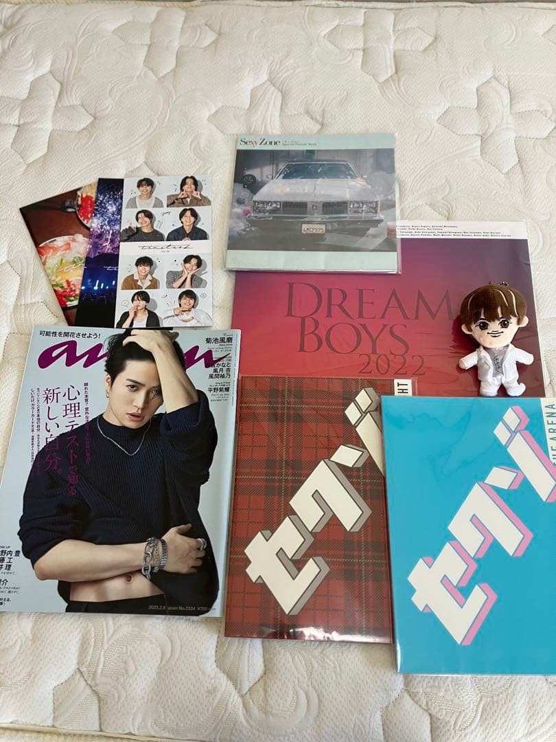 菊池風磨グッズセット（うちわ・雑誌・ポスター・ドリボぬいなど）まとめ売り