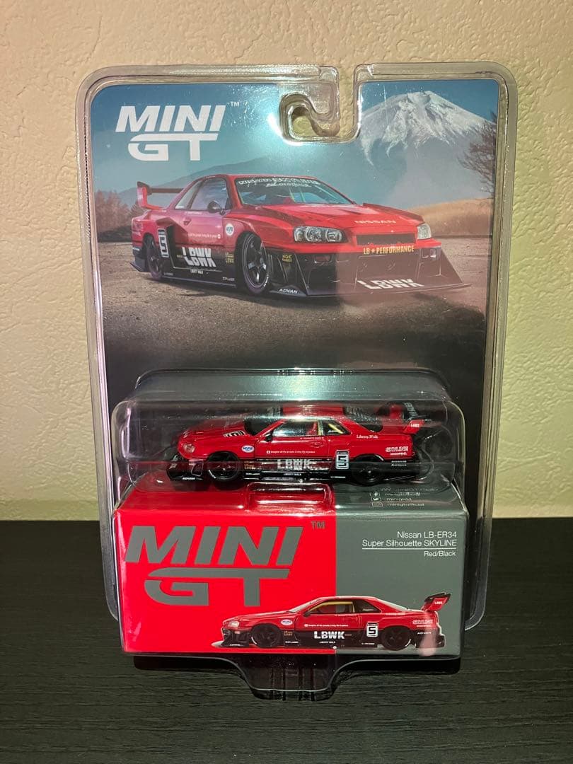 MINI GT Nissan LB-ER34 SKYLINE 2台セット