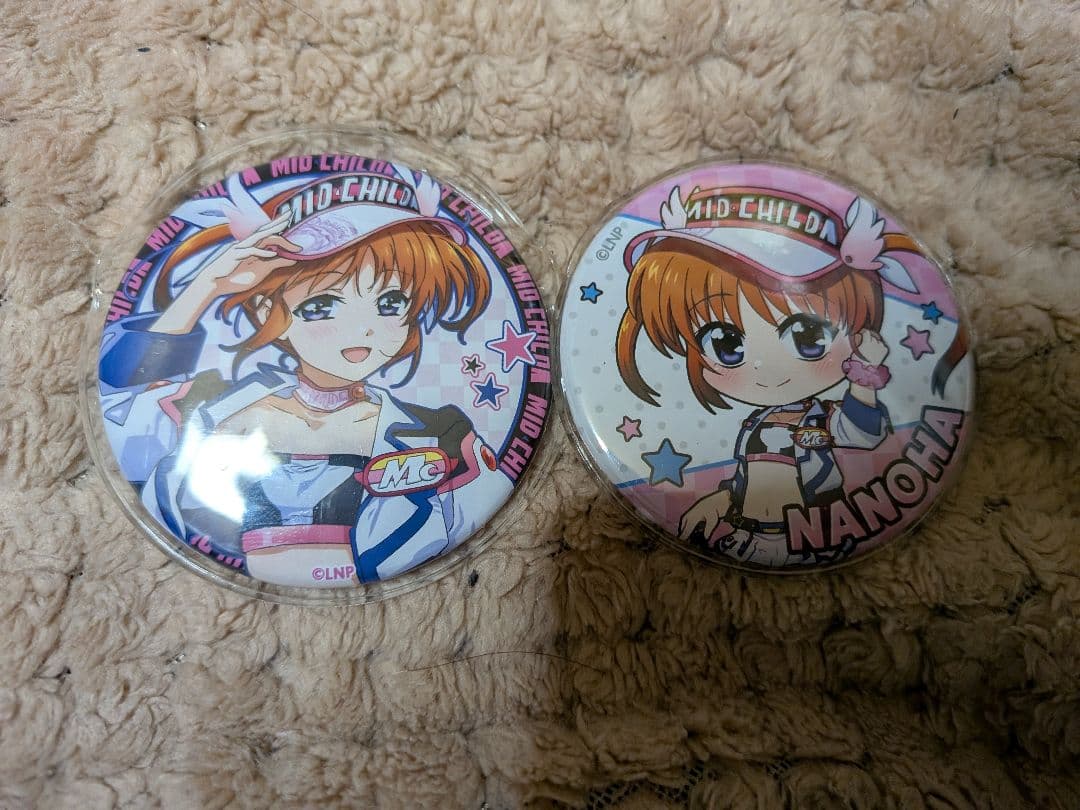 リリカルなのは　スピードくじ　缶バッジ　全12種コンプリートセット　ロフト