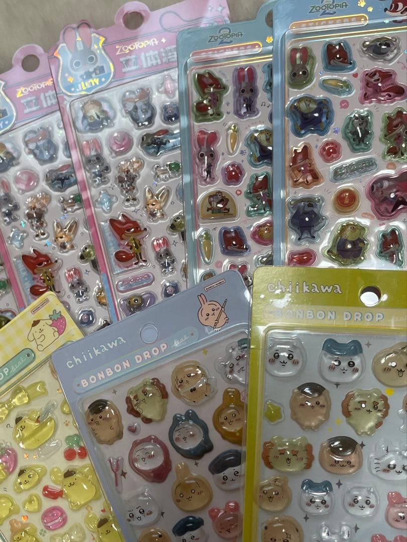 かりともさまご確認用 ズートピア シール・ステッカー