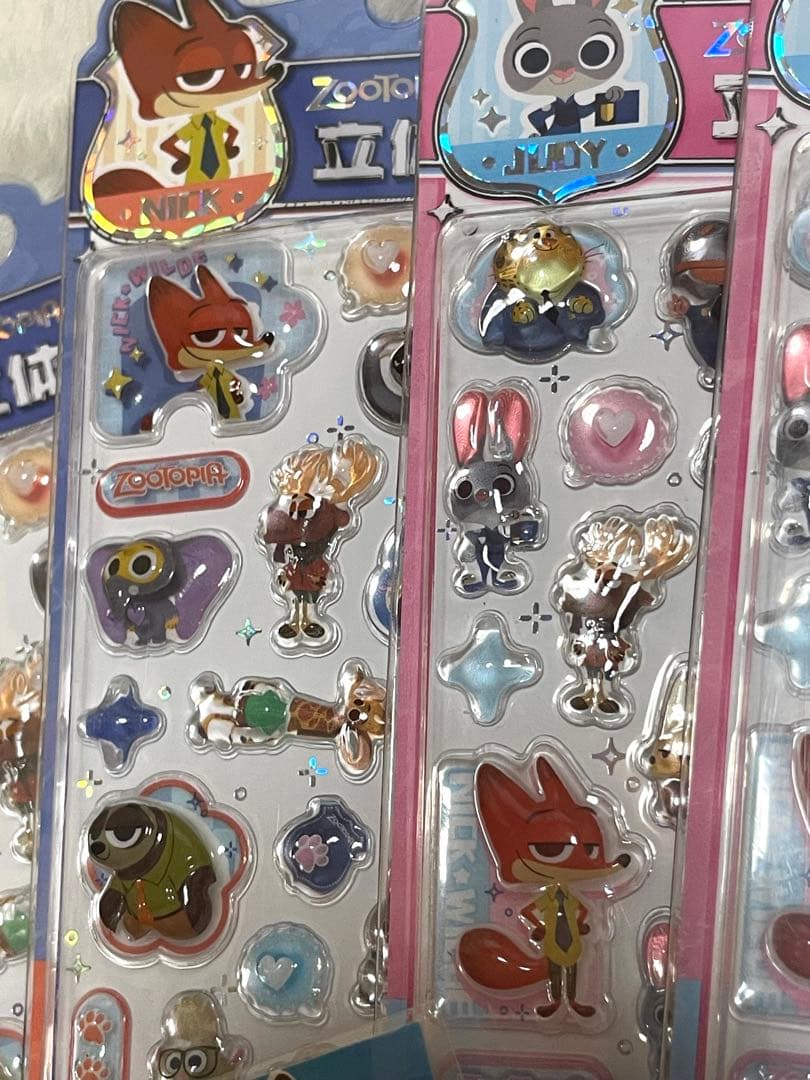 かりともさまご確認用 ズートピア シール・ステッカー