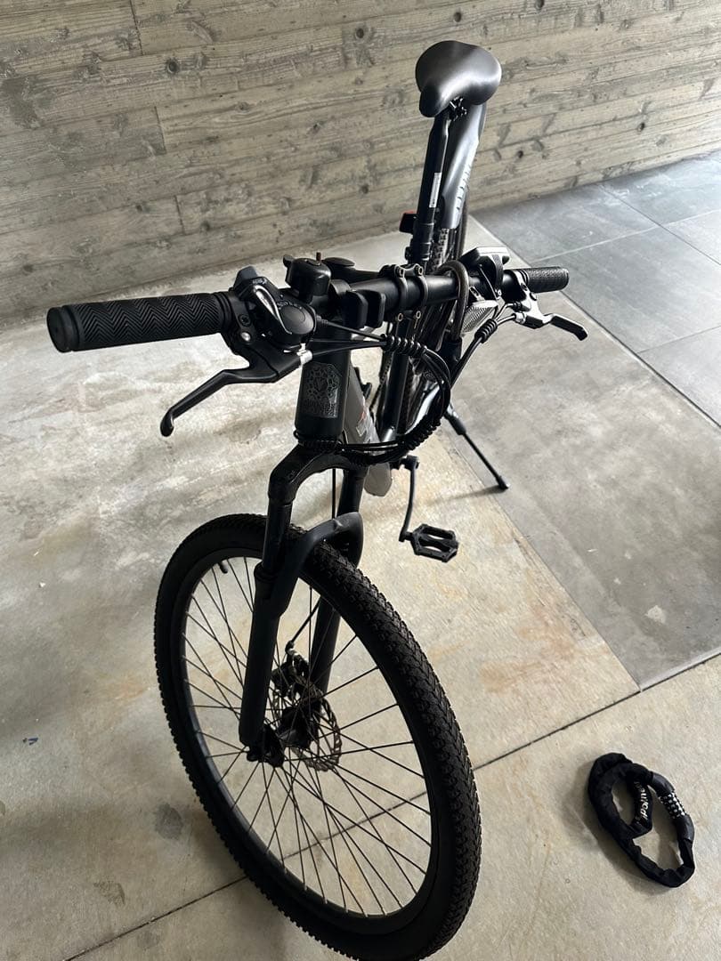 スポーツタイプ 電動アシスト自転車 ブラック　ジャンク