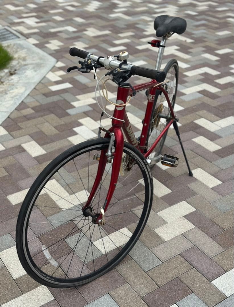 giant クロスバイク レッド