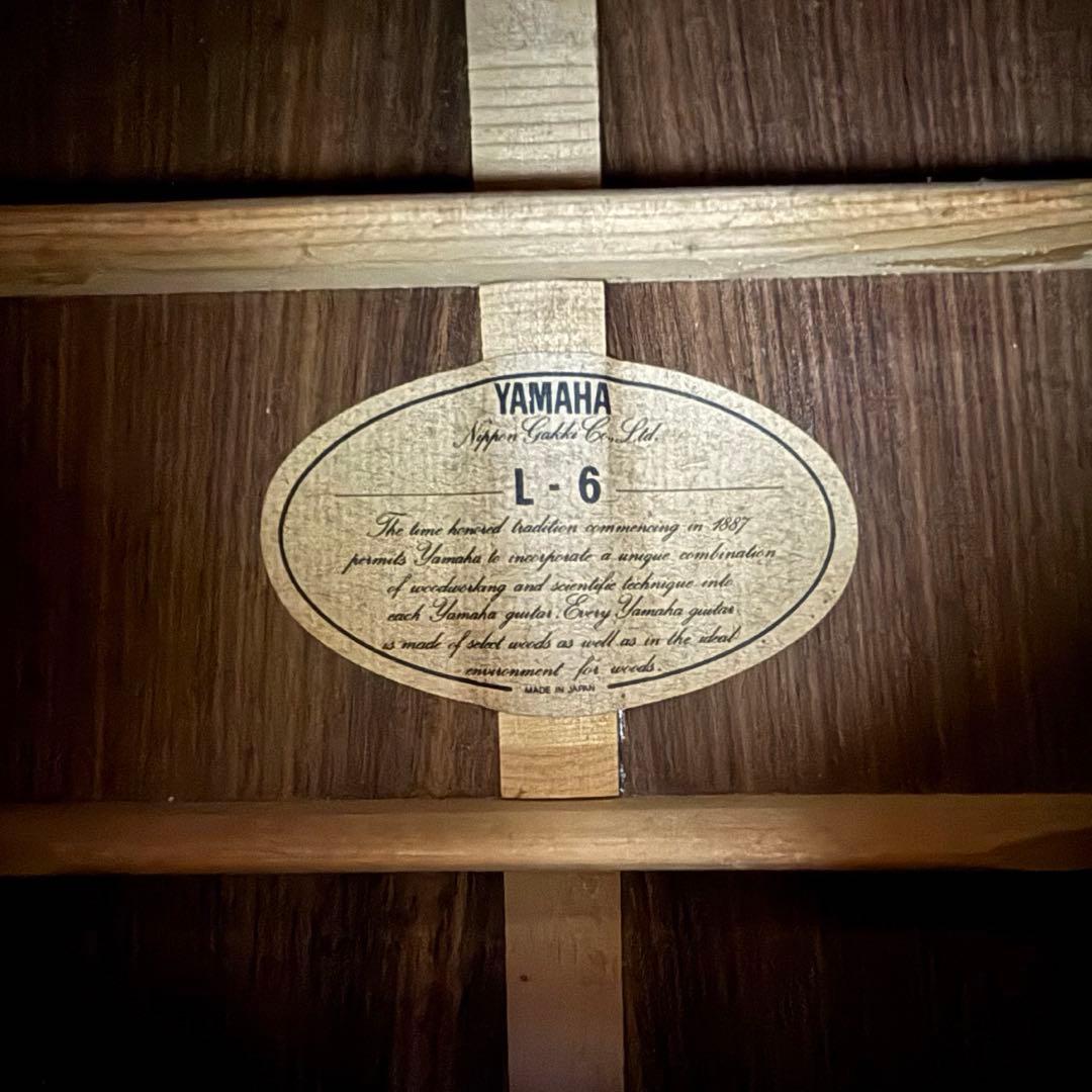 ヤマハ YAMAHA ギター L6 後期