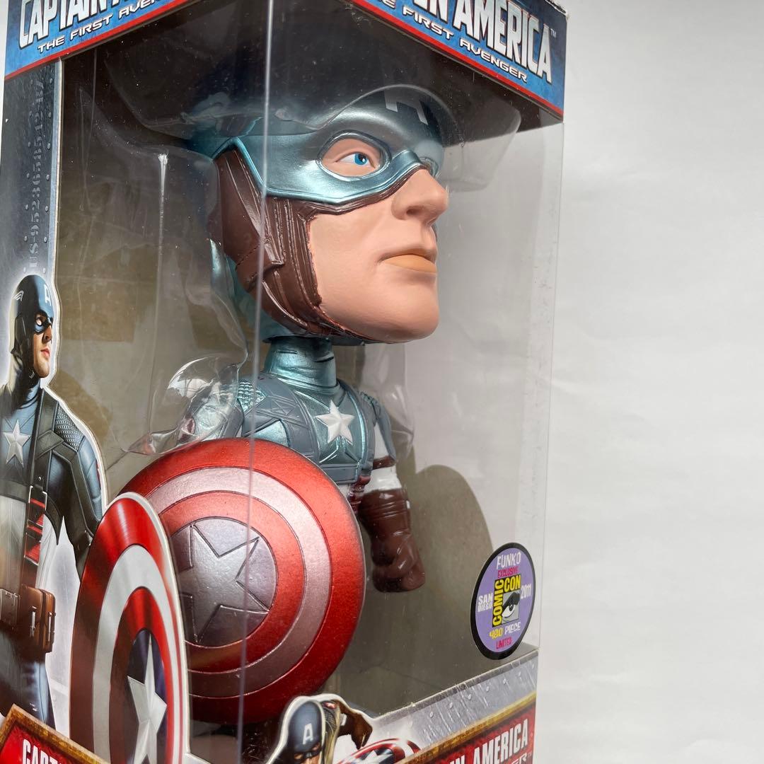 【希少】Funko キャプテンアメリカ　ボビングヘッド　人形　フィギュア