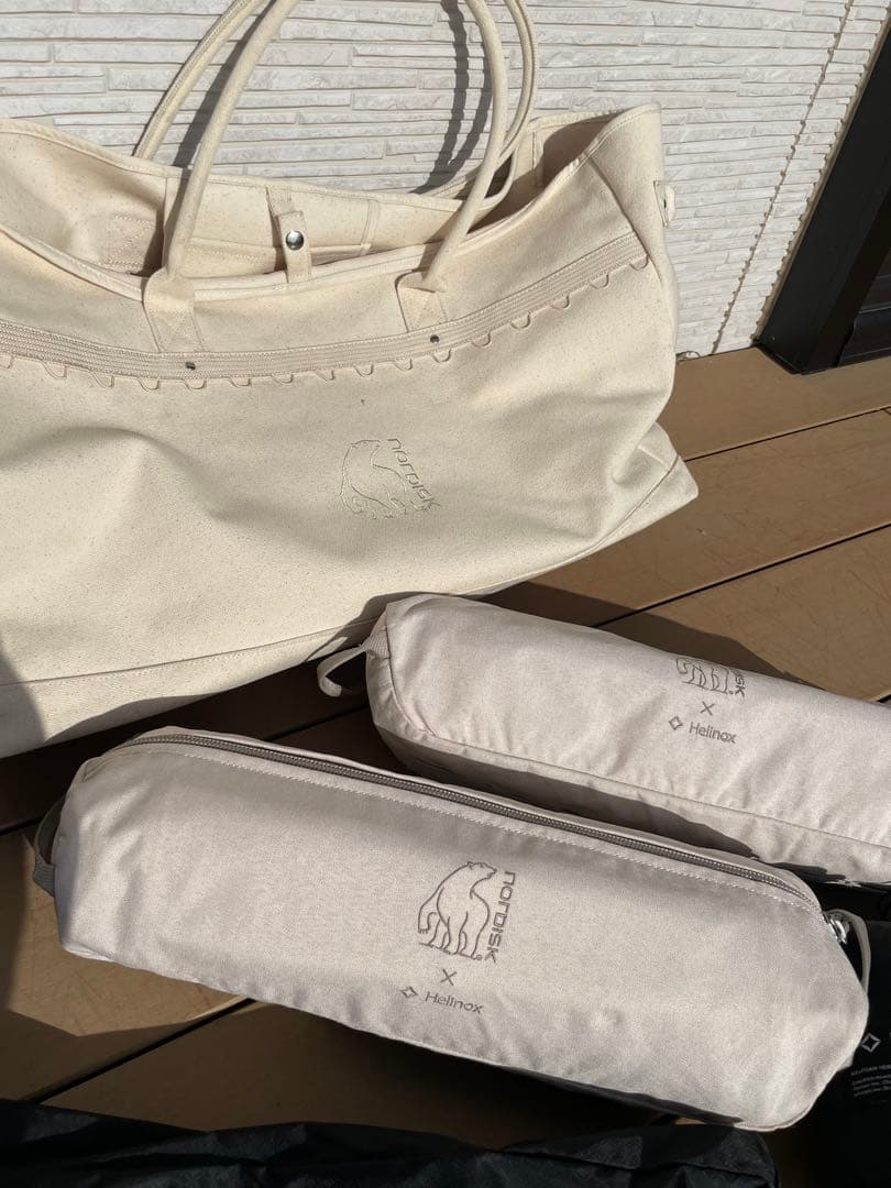 「レアフルセット」ノルディスク×ヘリノックス　ラウンジチェアカスタムセット