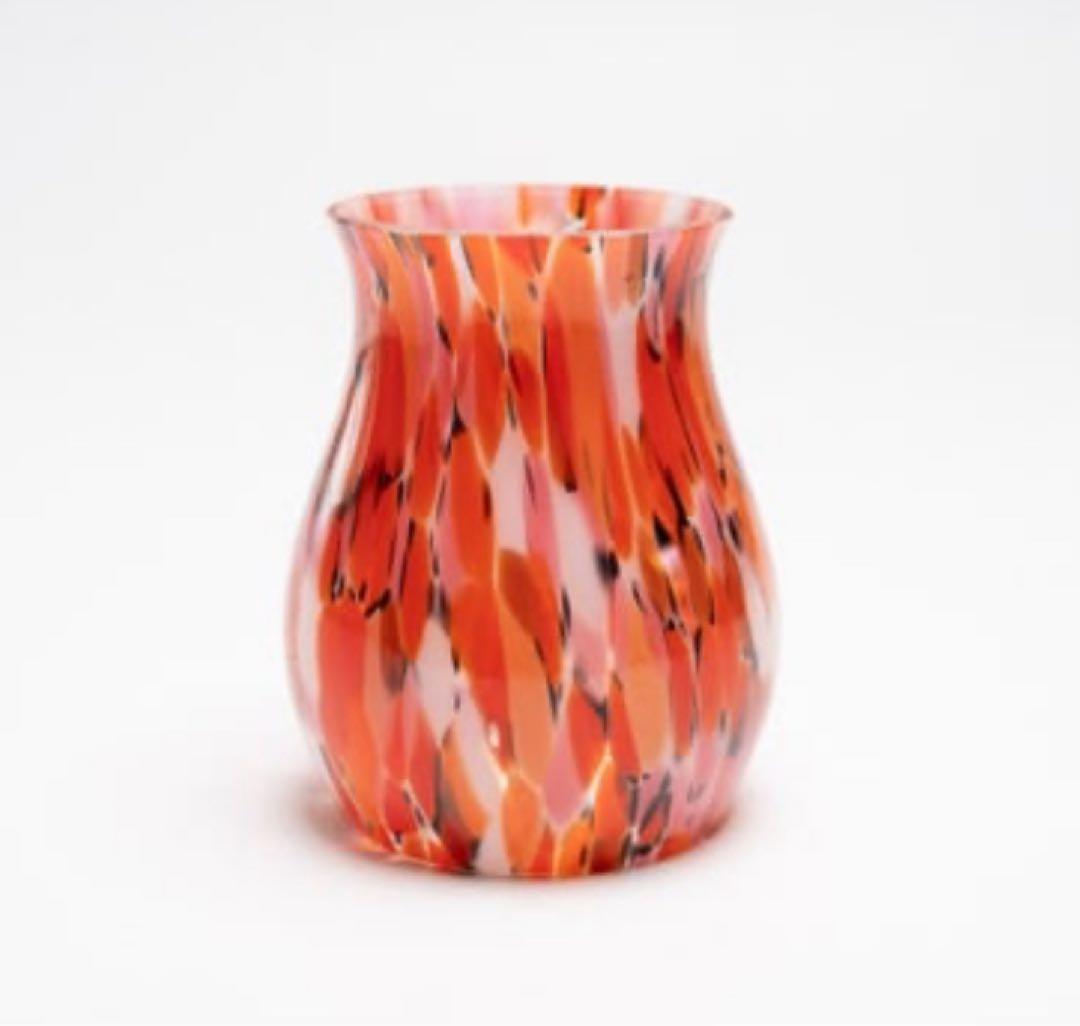 津軽びいどろ　ランタングローブ　 【紅葉】　Type1　DIRECTION