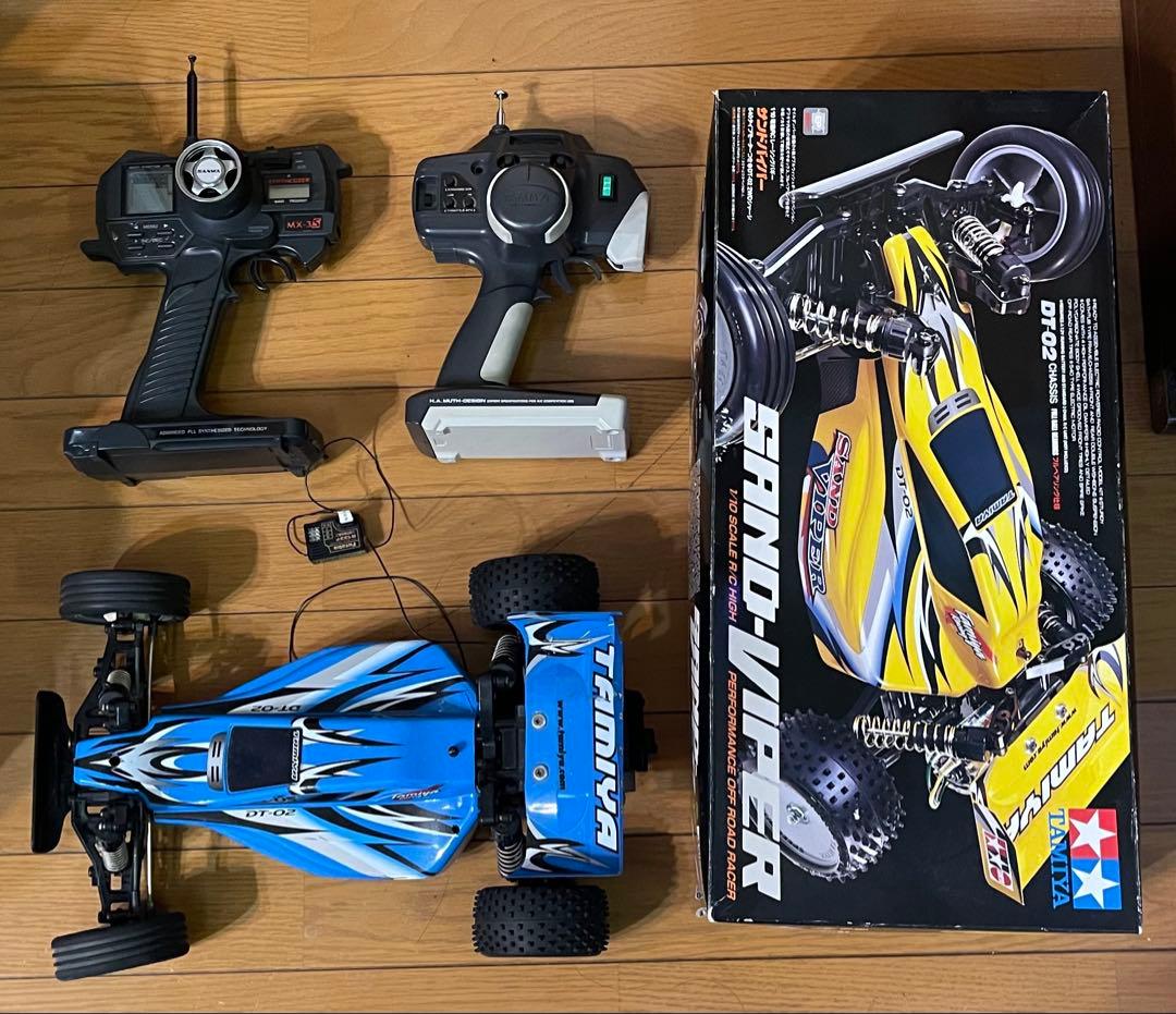 【ジャンク】タミヤ　サンドバイパー　DT-02 セット