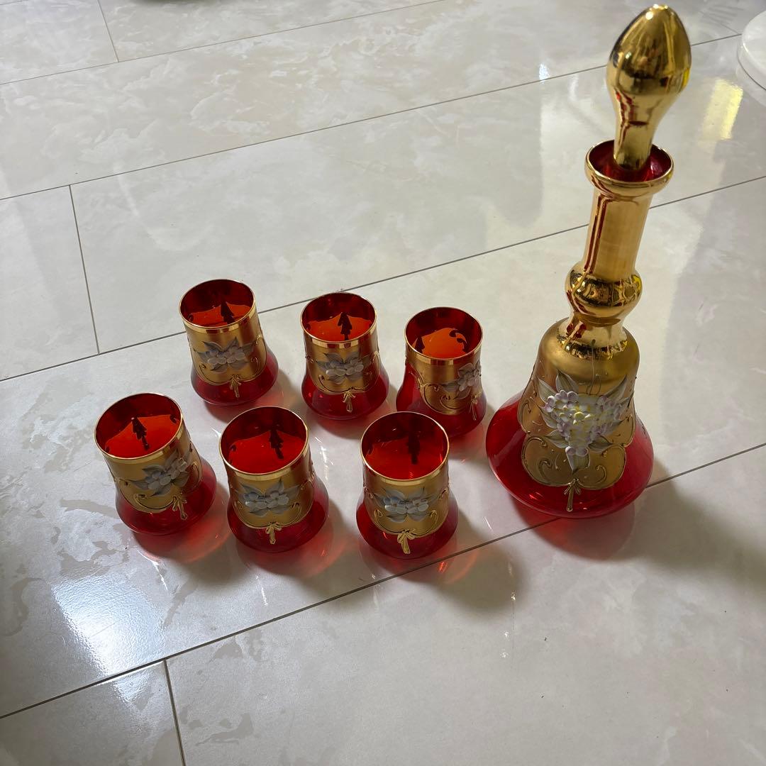 ベネチア　水差し　アンティーク