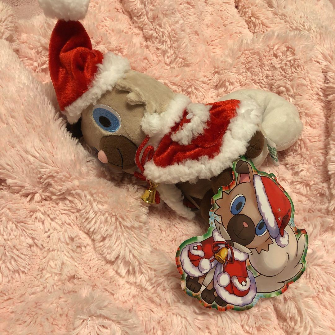 ポケモンセンター　クリスマス　イワンコ　サンタ　ぬいぐるみ