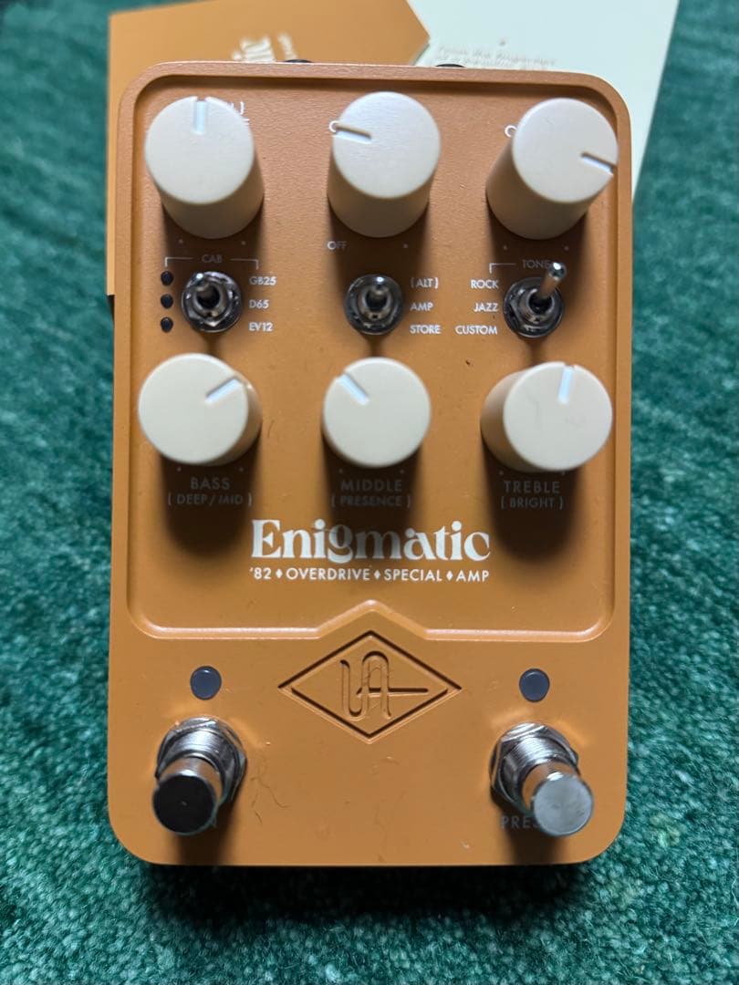 ギター UAFX Enigmatic '82 Overdrive Special Amp