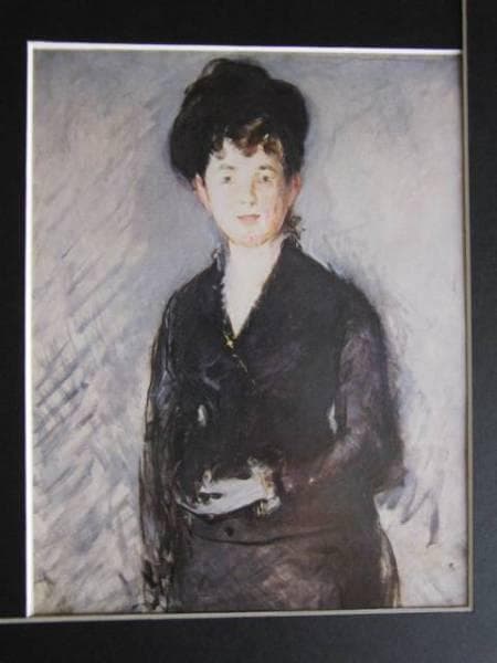 Manet、FEMME A L'EPINGLE D'OR、海外版超希少レゾネ