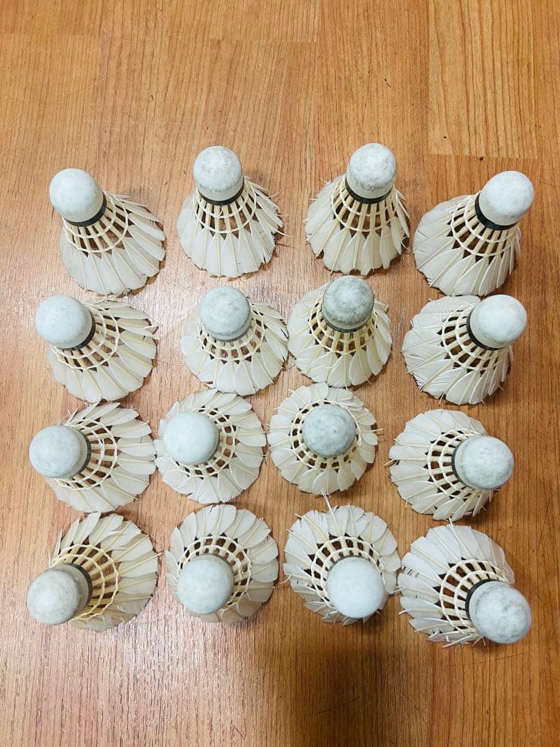 中古バドミントンシャトル 108個セット