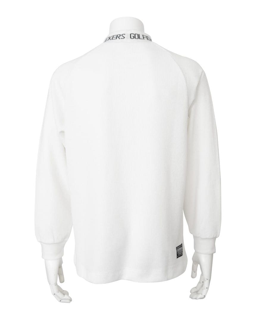 ゴルフィッカーズ Mock Neck Thermal 白 L