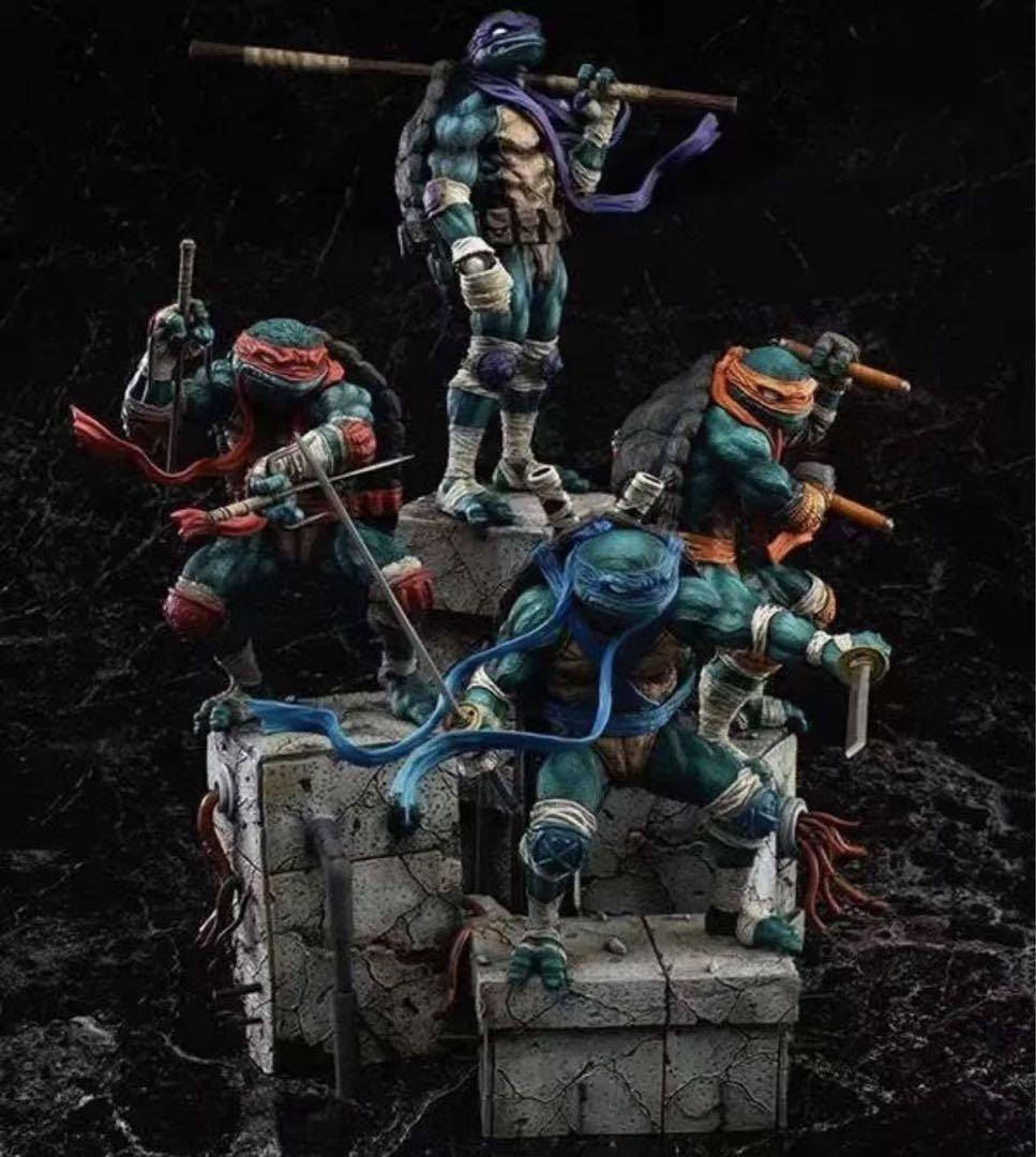 TMNT GSC 4体 スタチュー フィギュア