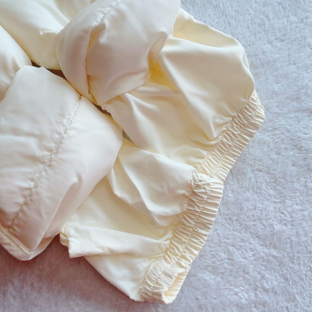 極美品　パーリーゲイツ 　２WAY　ダウン　ジャケット　ベスト　軽量　アイボリー