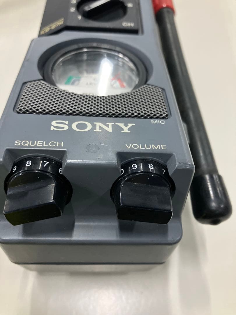 市民ラジオ　SONY トランシーバー 8チャンネル 500mW【動作確認OK】