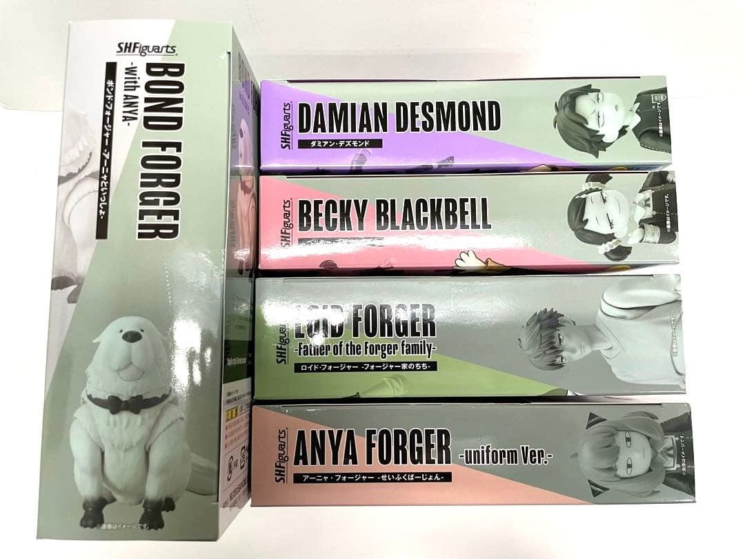 【未開封】SHFiguarts スパイファミリー セット フィギュアーツ