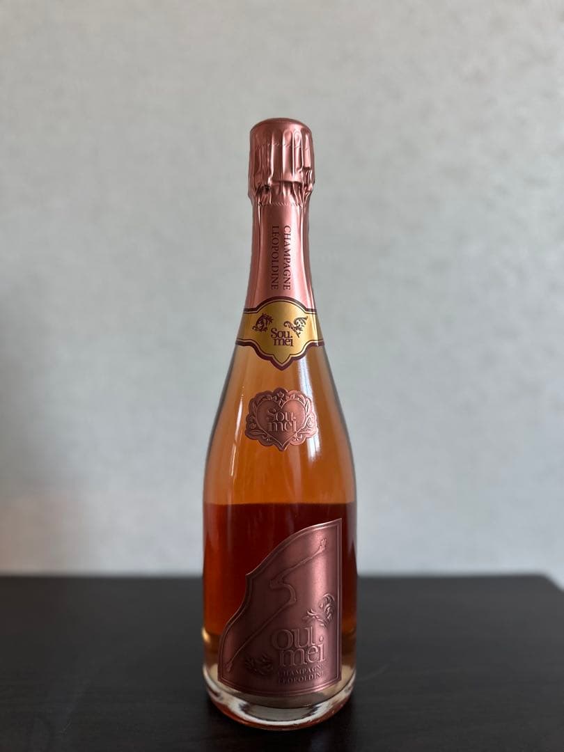 未開栓 Soumei（ソウメイ）ブリュット ロゼ シャンパン 750ml