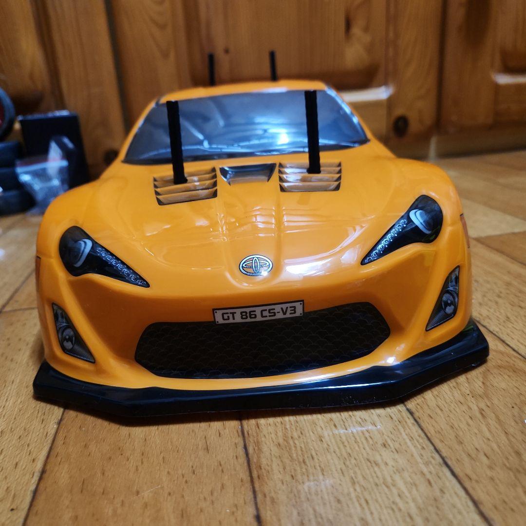 ■専用■　タミヤ ドリフト ラジコン フルセット　TT01　typeE　橙　86