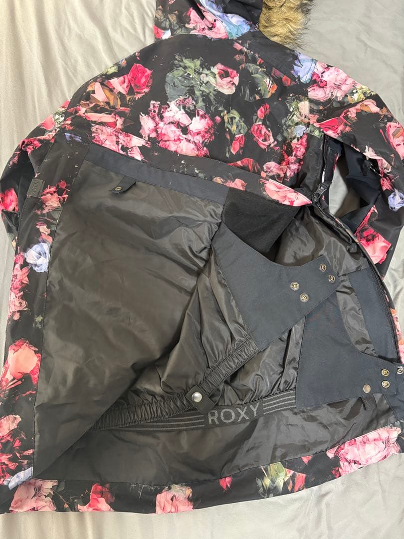ROXY スノーボードウェア フラワープリント