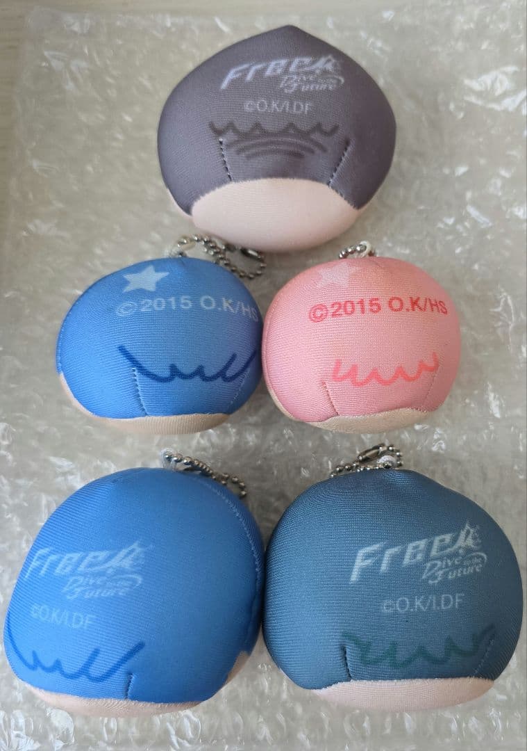 Free! おまんじゅうにぎにぎマスコット ハイスピ 遙　郁弥 凛 夏也　ちび