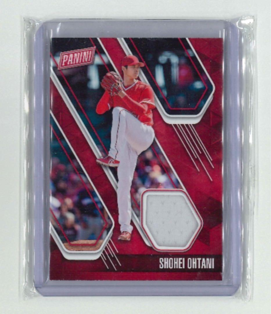 【タイムセール】panini 大谷翔平 2018 ルーキー 実使用ジャージカード