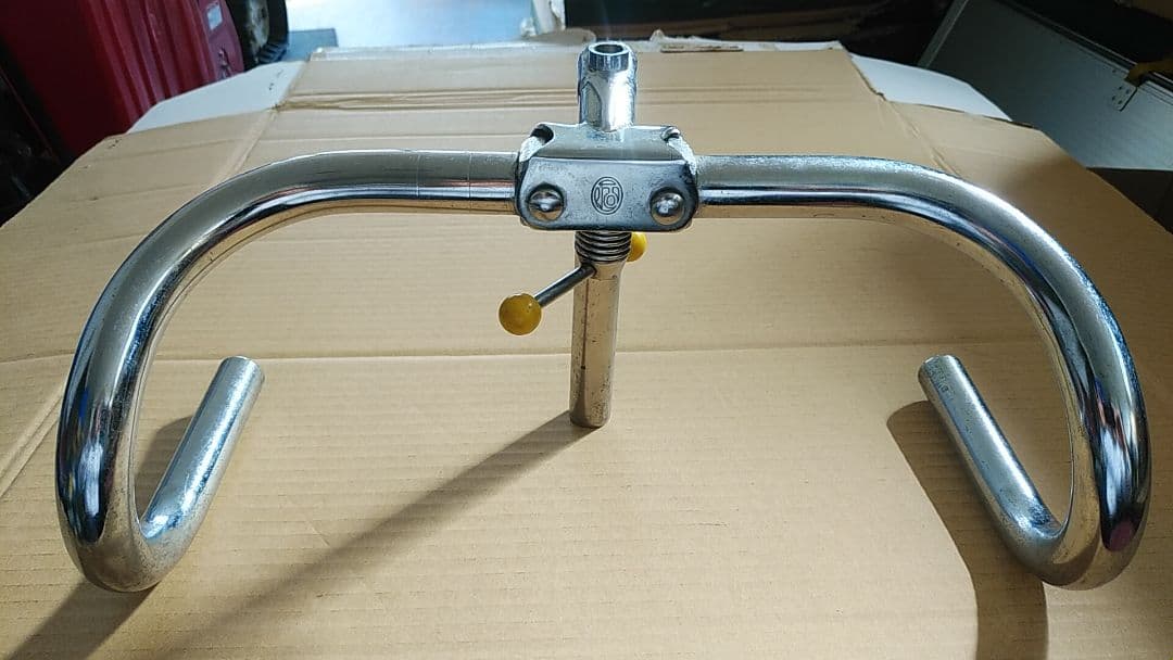 最終値引き。昭和レトロ　当時物丸石サイクル折りたたみハンドル？