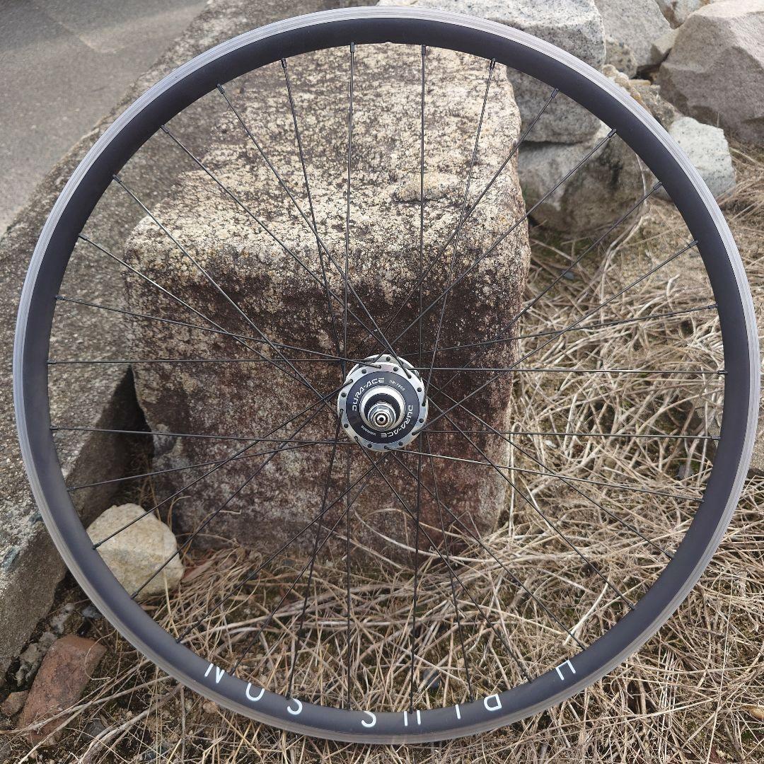 H PLUS SON AT-25 Dura-Ace HB-7600 リアホイール